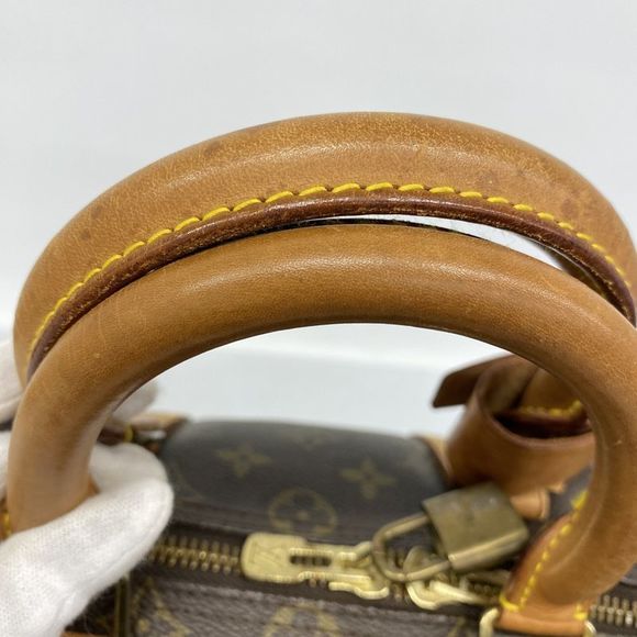 Louis Vuitton Boston Bag Monogram Keepall Bandoliere 45 M41418 Brown Men Women - Picture 10 of 10